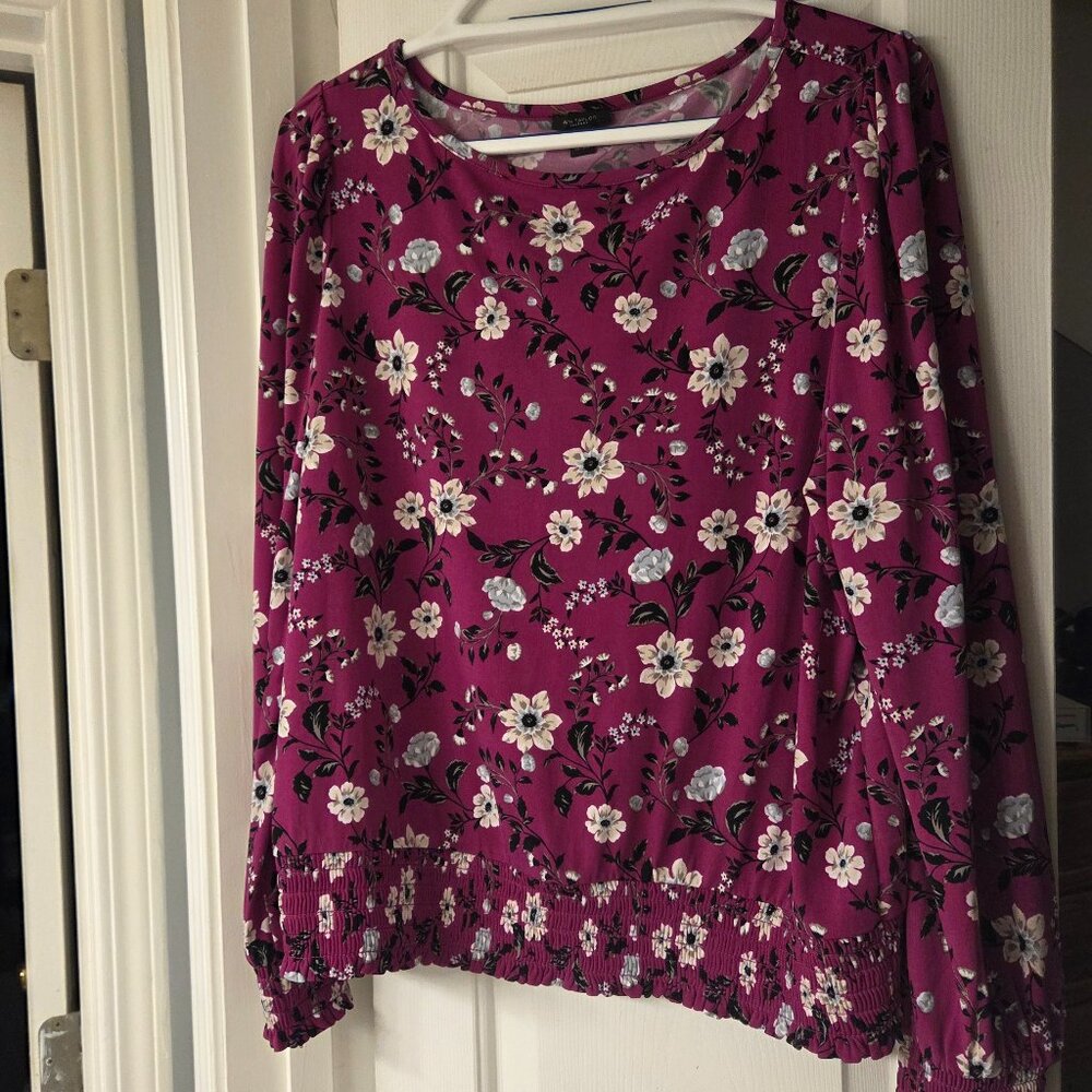 Ann Taylor blouse, size large, like new